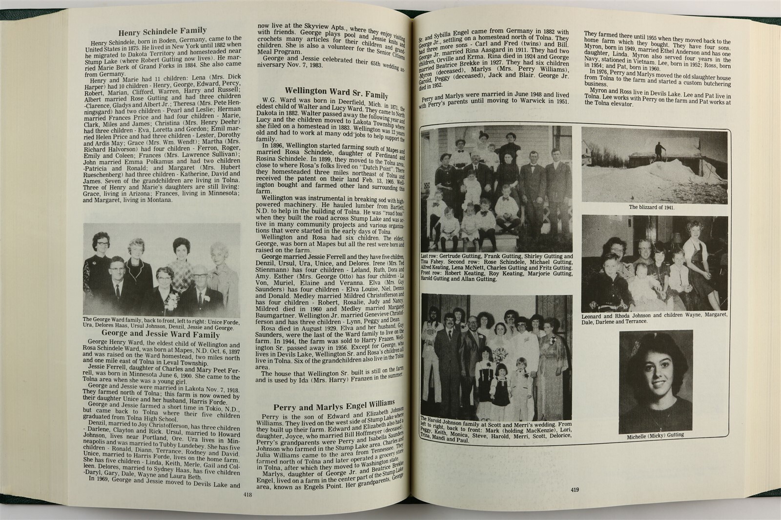 Nelson County, North Dakota Lakota Tolna Pekin Ora ND Family