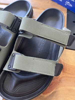 NEW Birkenstock ATACAMA Outdoor  Sandals BLack 45 R Mens 12 Land or Water Khaki Atacama Men Birko-Flor in Color Futura Khaki | BIRKENSTOCK US main image 4