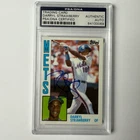 Darryl Strawberry Signed 1984 Topps Rookie #182 PSA Auto Authentic