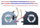 New for Lenovo G400 G400A G405 G500 G505 G490 G410 G510 series CPU Cooling Fan