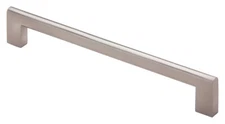 STG 8-5/16" Kitchen Cabinet Pull With7-9/16" CC , 8/32X1" Screws, Brushed Nickel