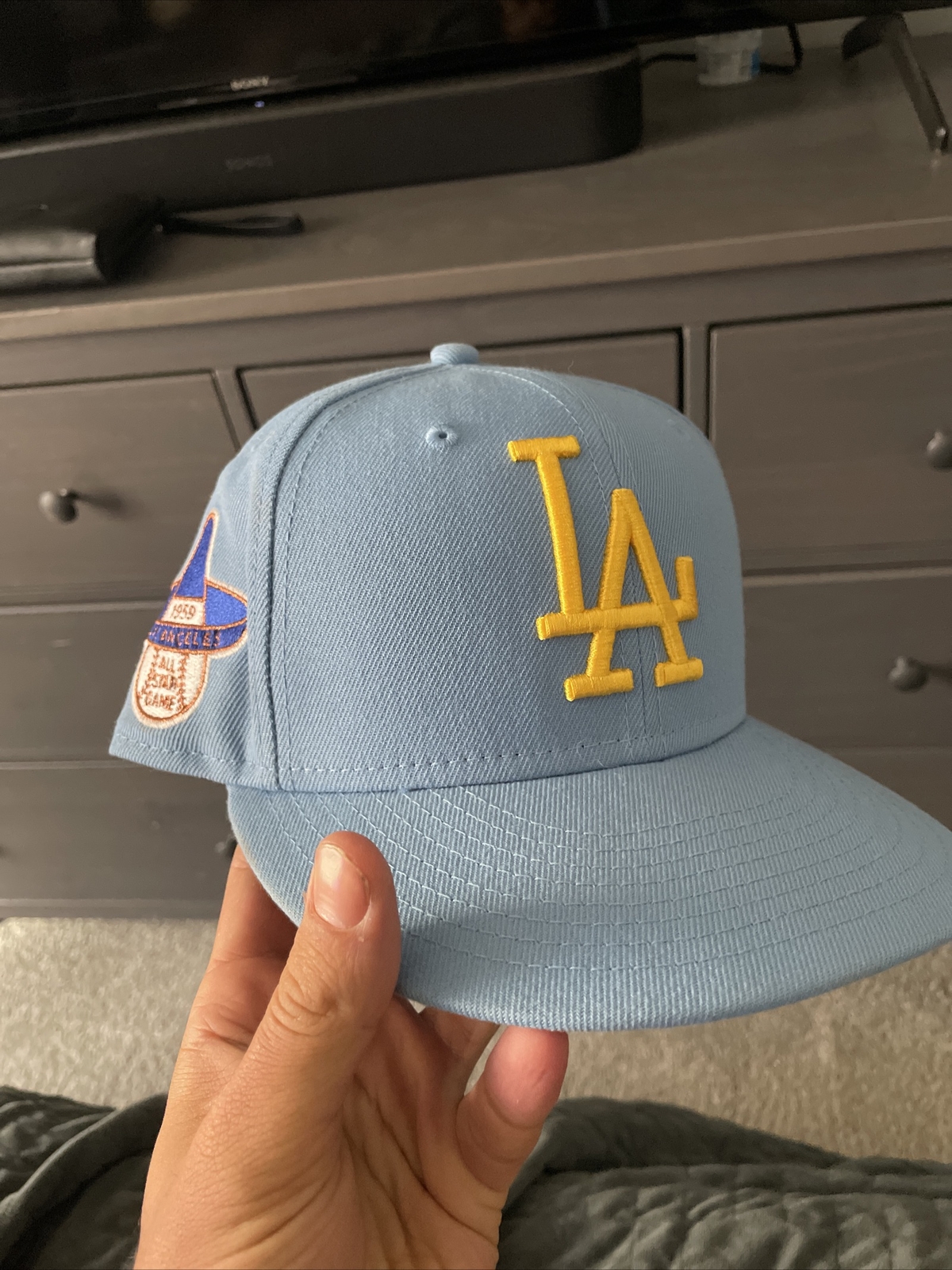 LA Dodgers Hat Club Exclusive Snapback Size 7 1/4-image