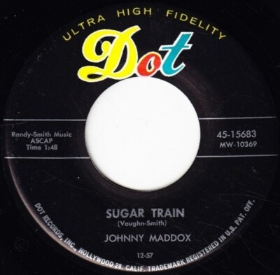 Johnny Maddox Yellow Dog Blues Vinyl Single 7inch Dot Records