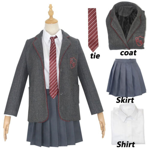Roald Dahl's Costume Childs Matilda the Musical Uniform Book Week Cosplay Kids - Picture 18 of 21