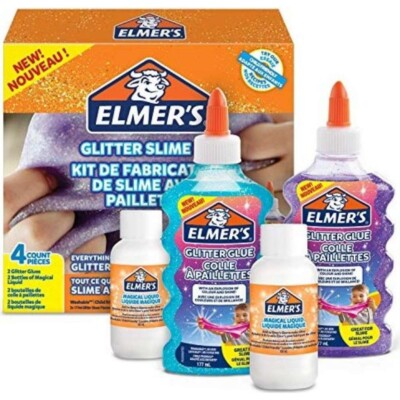 Elmer s Glitter Slime Kit 4-teilig