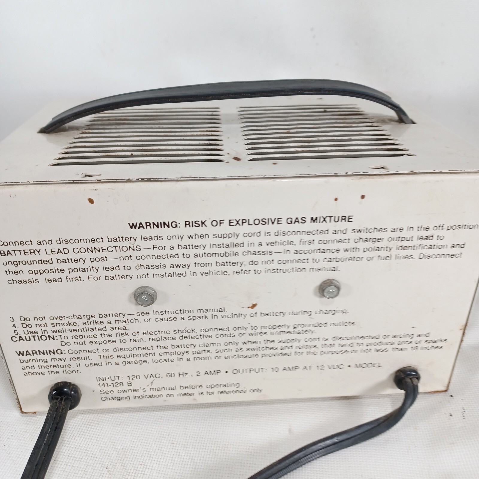 Husky HSK072HD Battery Charger 12 Volt DC 6/2 Amp for sale online eBay