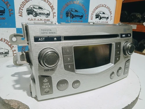 861200F090 Sistema Audio/Radio Cd para TOYOTA VERSO (AUR2/ZGR2) Active 2207484 - Imagen 3 de 10