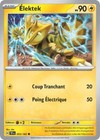 Carte ÉLEKTEK 053/162 Pokémon Forces Temporelles EV05 Neuve TEF FR