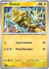 Carte ÉLEKTEK 053/162 Pokémon Forces Temporelles EV05 Neuve TEF FR