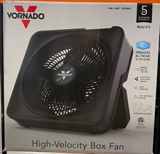 Vornado Model 810 Box Fan 5 Speeds High Velocity Airflow