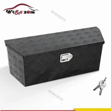 35"x 12"x 12" Aluminum Heavy Duty Pickup Truck Bed Storage Tool Box w/Lock & Key