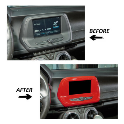 12PCS Red Full Set Interior Decoration Trim Kit For Chevrolet
