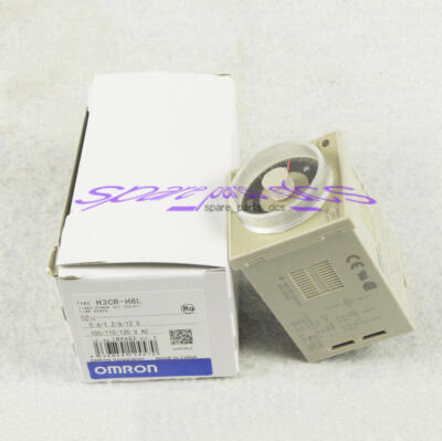 New One H3CR-H8L Omron H3CRH8L Timer Power OFF Delay 100-120VAC IN BOX New