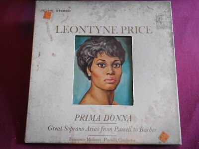 Leontyne Price (95) Prima Donna-Gr. Soprano Arias From Purcell To Barber 1966 US