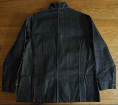 NEW Levi's VISIONAIRE 31 BLUE DENIM SACK COAT jacket blue 36 NEW Levi's VISIONAIRE 31 BLUE DENIM SACK COAT jacket blue 36