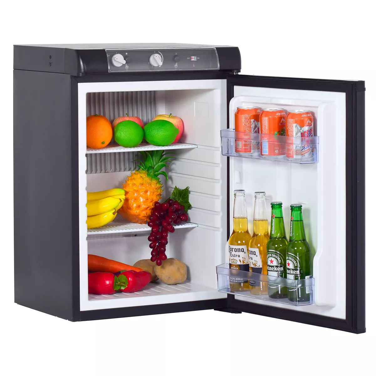 SMAD 60 L 3 Way Gas Absorption Caravan Fridge LPG Mains 12V