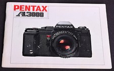 Original Pentax A3000 Camera User Manual 1984 Edition - Excellent