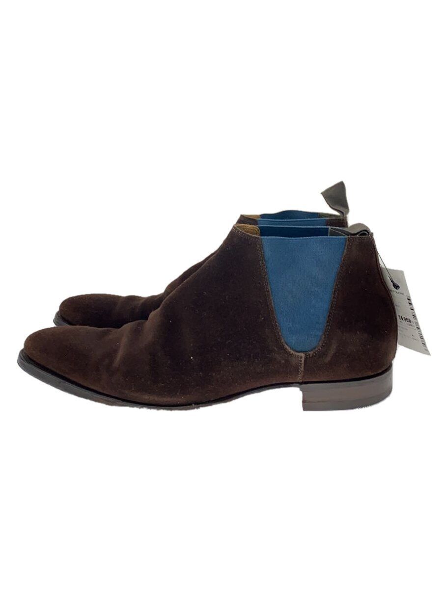 CROCKETT & JONES Side Gore Boot UK5 1 2E Brown Used | eBay