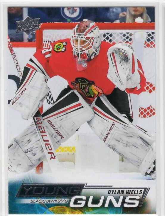 Dylan Wells 22-23 Upper Deck Extended Series Young Guns Rookie #702 Blackhawks