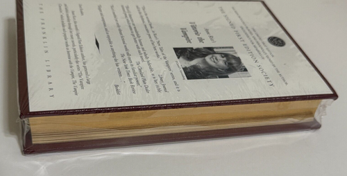 Franklin Library SIGNED Leatherbound Anne Rice Vittorio the Vampire, Sealed New - Foto 2 di 7