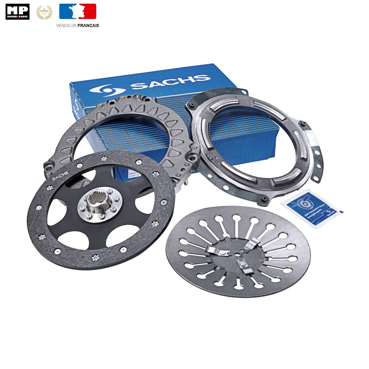 Kit embrayage Sachs à friction renforcée pour transmission BMW K1300