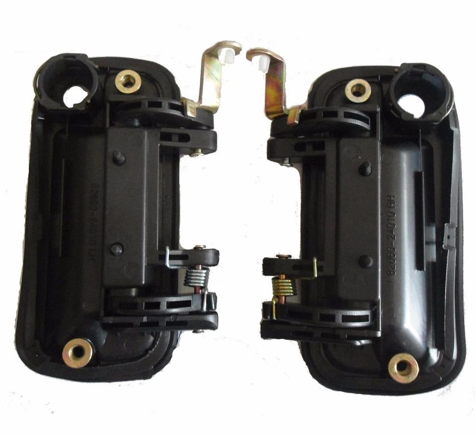 Manija de puerta delantera izquierda derecha exterior exterior Hyundai Excel 1990-1994 2 piezas Foto 3 de 4