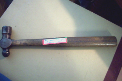 Channellock Ball Peen Hammer 16 Oz.  Vintage -USA Unusual  NON_SLIP GRIP