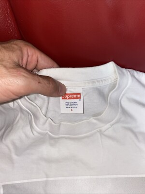 Supreme Neil Young Tee SS15 2015 Sz L LARGE WHITE | eBay
