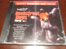 POCKET SONGS KARAOKE DISC PSCDG 1531 BACKSTREET BOYS PARTY VOL 1 CD G MULTIPLEX