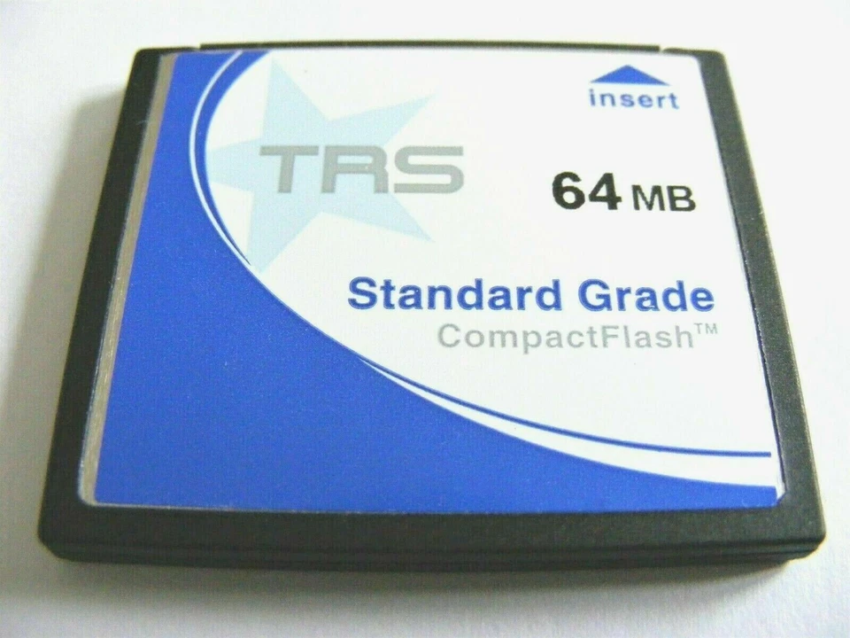 . . . 64MB Compact Flash Card (scheda CF 64 MB) TRS nuova. . .