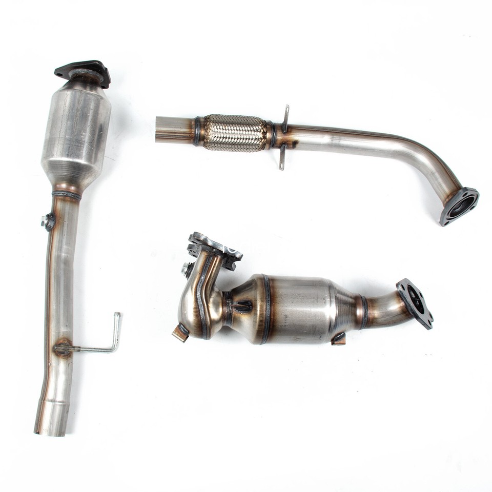 For 20132017 Honda Accord 2.4L 3x Front & Rear Catalytic Converter w