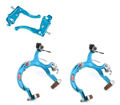 DIA COMPE OLD SCHOOL BMX TECH 3 MX121 LEVERS With MX1000 Brakes F/R Blue