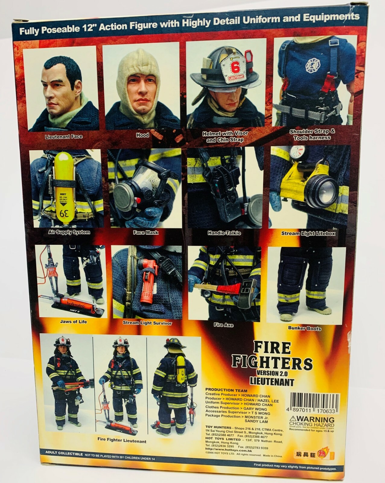 hot toys firefighter
