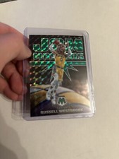 2021-22 Mosaic Basketball Russell Westbrook Green Mosaic Jam Masters