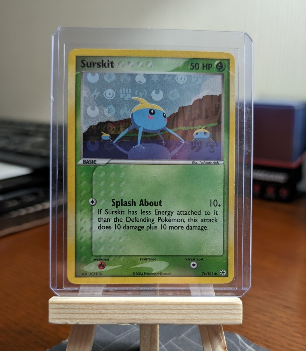 Pokémon TCG - Surskit 76/101 EX Hidden Legends - 2004 Stamped Holo