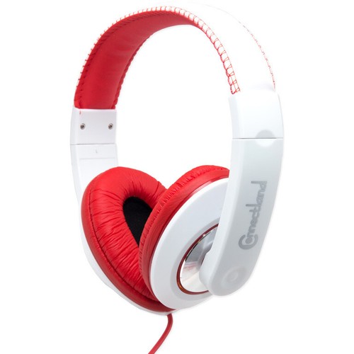 SYBA Multimedia Binaural Design Red / White Headset - Picture 2 of 2