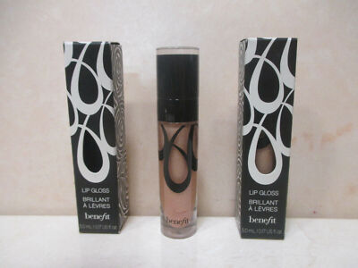 BENEFIT LIP GLOSS ZONE OUT 0.17 OZ BOXED LOT OF 2