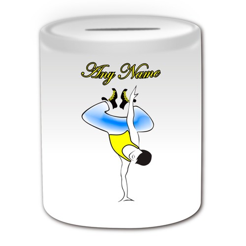 Regalo personalizado Street Dancer Mug Money Box Cup Dance Breakdancing Hip Hop Tea - Imagen 19 de 20