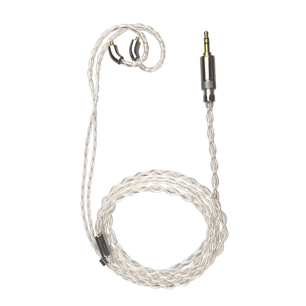 FiiO 4.4mm/3.5mm/2.5mm LC-RD Balanced Pure Silver MMCX Audio Cable