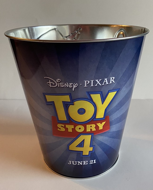 Toy Story 4 Collectible Popcorn Tin Bucket AMC Disney Pixar 2019