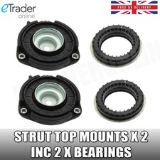 2 x Skoda Fabia Front Strut Top Mounts + Bearings *PAIR* 2 x Mount 2000-2010