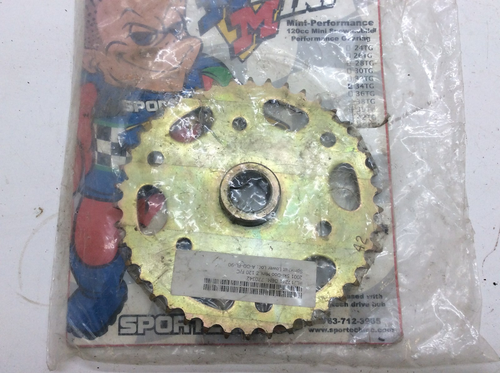 Sportech Lower Sprocket For Polaris 1013095 Indy XC SP Dragon 120 - Picture 2 of 5