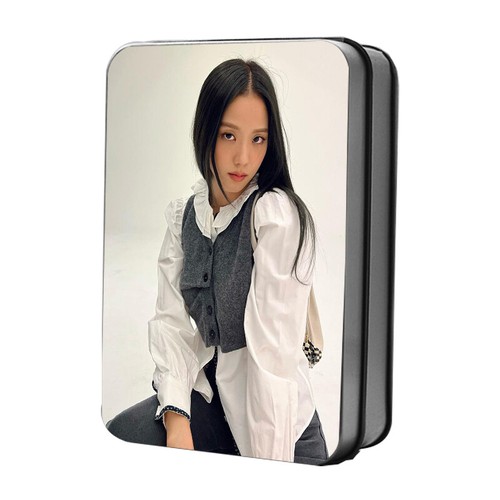 Tarjeta Kpop ROSA NEGRO Rosa Jennie Lisa JISOO Lomo 40 piezas Tarjeta Fotográfica Polaroid + Caja de Hierro - Imagen 7 de 15