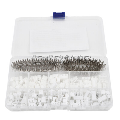 560PCS XH2.54mm Wiring Terminal Set DuPont Terminal Connectors 2P 3P 4P 5P-