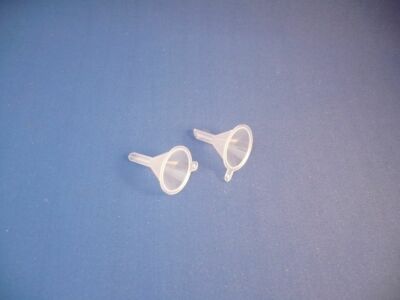 Mini-Trichter-Set, 30 mm, 2 Stück, Farbe: transparent !!!