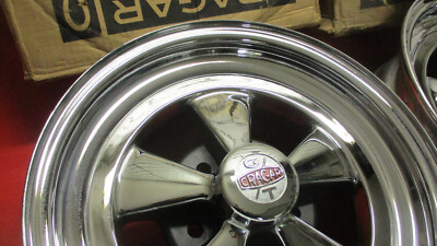 Vintage Cragar GT SS Wheel 15X6 Chrome 5 X 4 3/4 NOS | Camaro