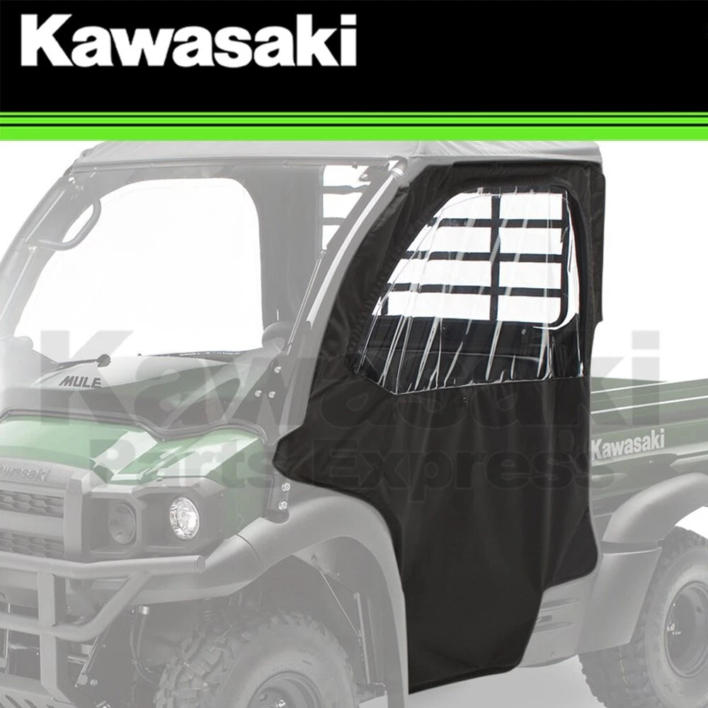 NEW 2017-2023 GENUINE KAWASAKI MULE SX SOFT CAB ENCLOSURE, DOOR
