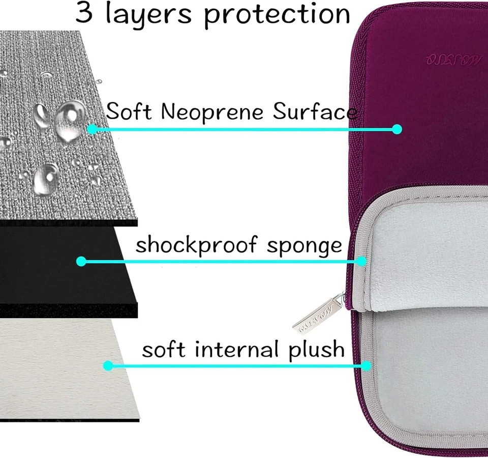 Laptop Case Sleeve MacBook Pro MacBook Air Case 13-13.3,13 9.7-10.5, 9.7-11 Inch - Image 2 of 4