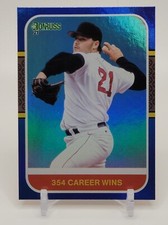 2021 Donruss #236 Roger Clemens Holo Blue Red Sox Variation SP
