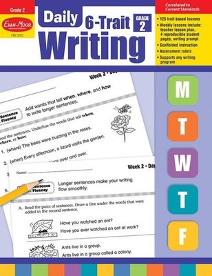 Daily 6-Trait Writing, Grade 2 Teacher Edition Buch EVAN MOOR EDUC PUBL
